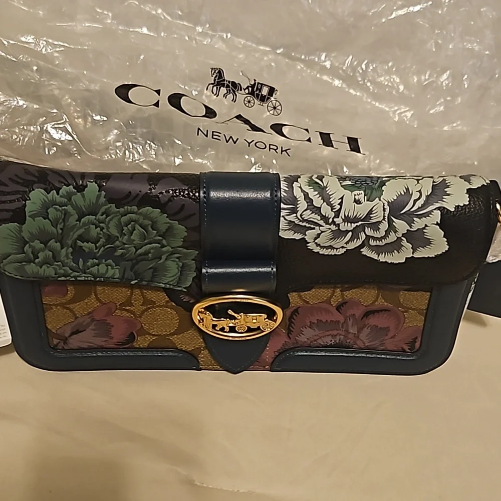 NWT COACH KAFFE FASSET BAG - Picture 4 of 17